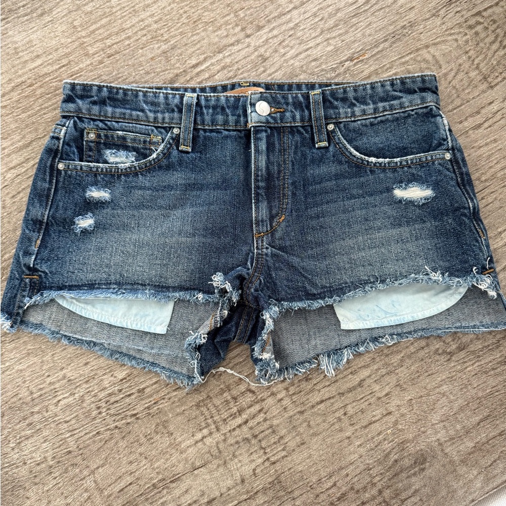 Joe’s Jeans Collectors Edition blue jean cut off shorts size 28
